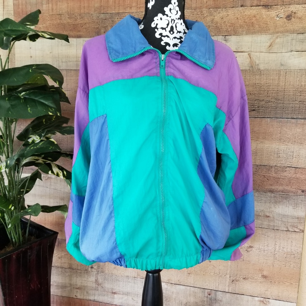 Pro Spirit Vintage 90s Nylon Windbreaker Jacket